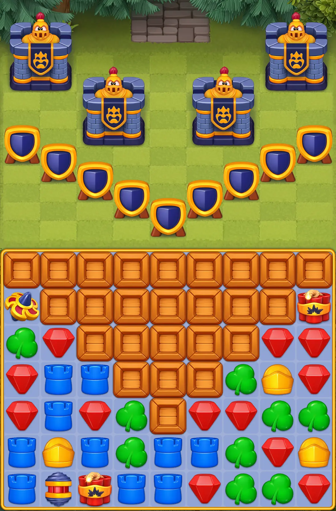 ロイヤルキングダム ゲーム画面イメージ